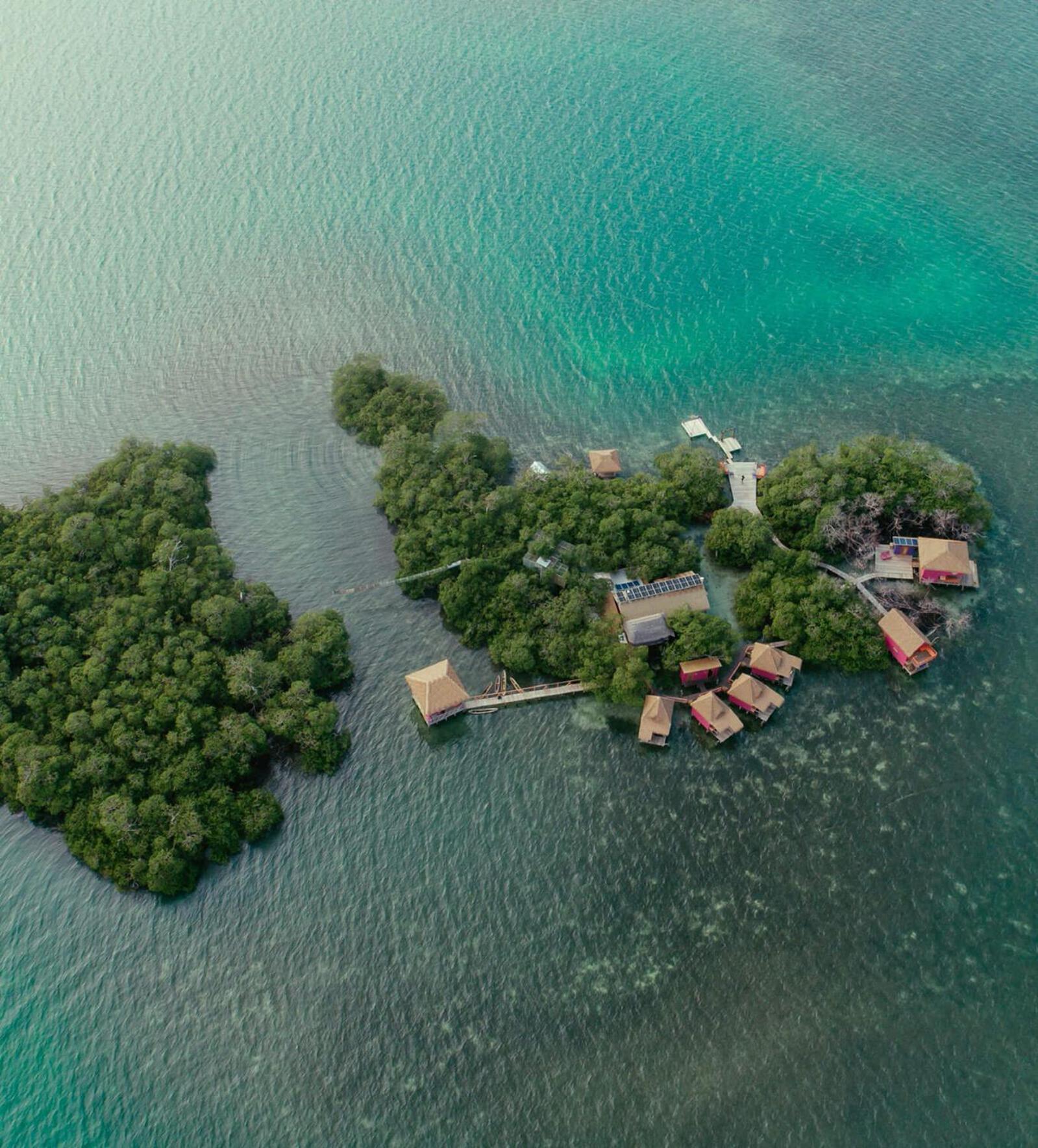 Urraca Monkey Island Eco Resort (Adults Only) Punta Laurel Exterior photo